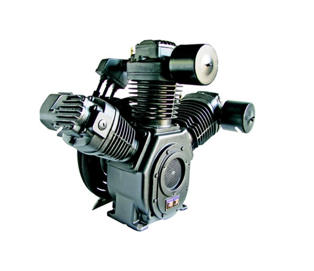 Multi-Cylinder Reciprocating Air Compressor Pump / Bare Compressor Head