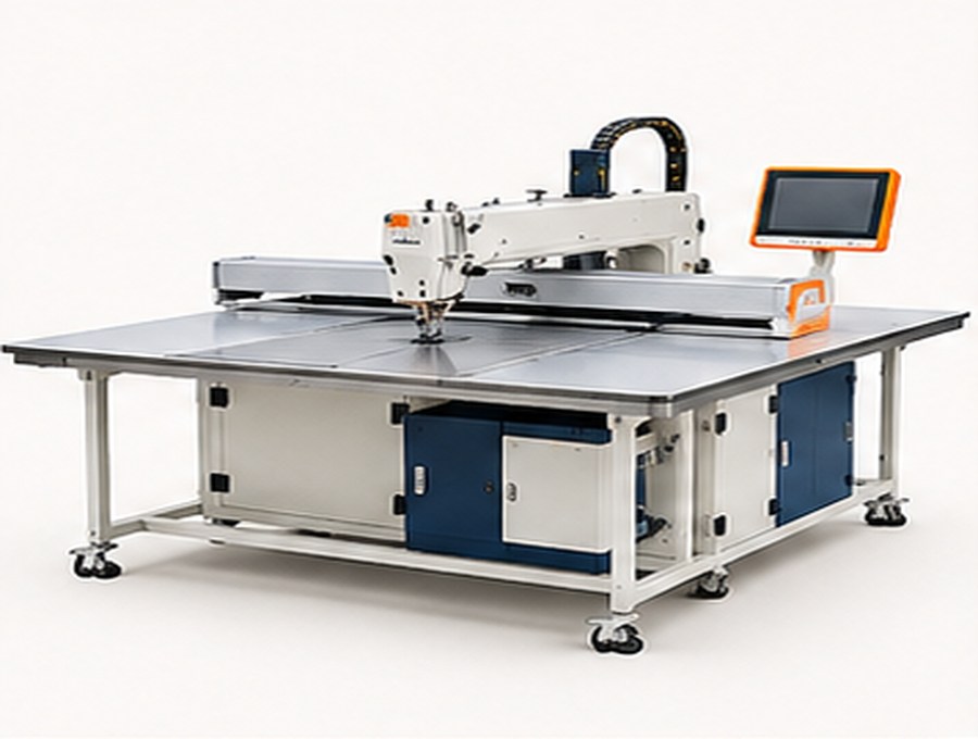 Illustrative image of JACK 2210 Fully Automatic Template Sewing Machine