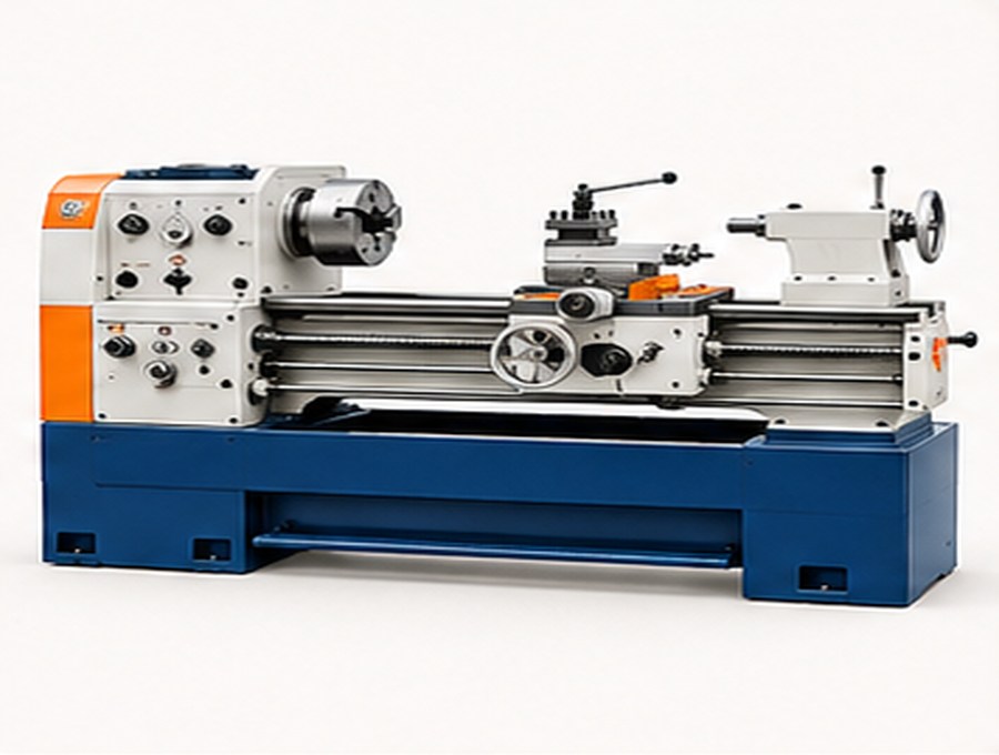 Illustrative image of Industrial Lathe Machine