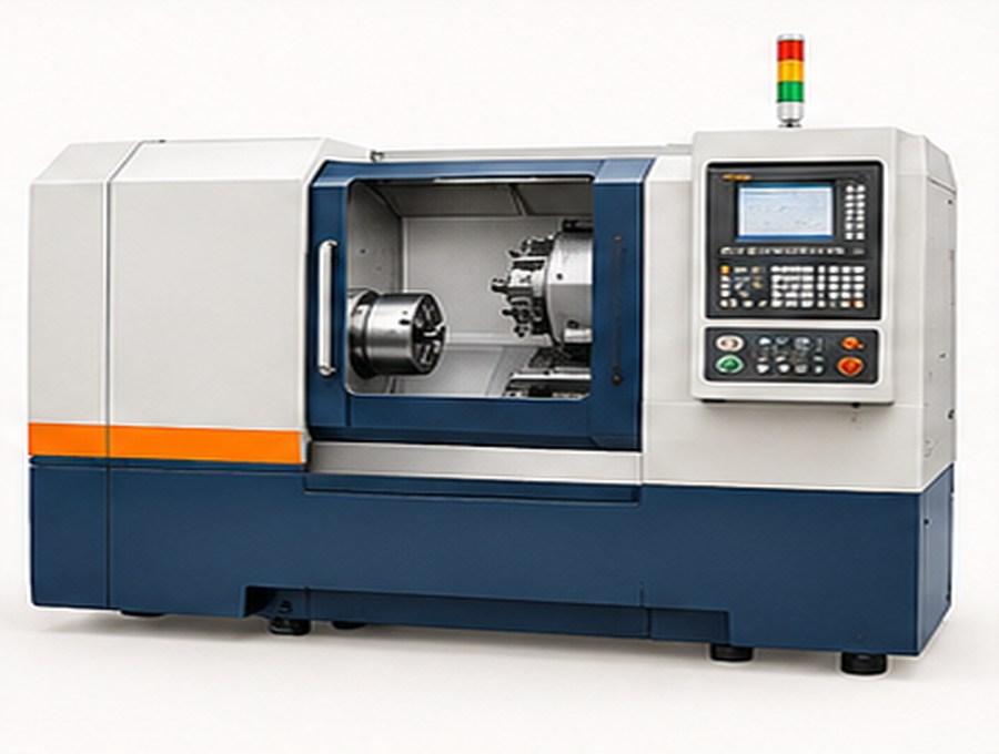 Illustrative CNC lathe equipment